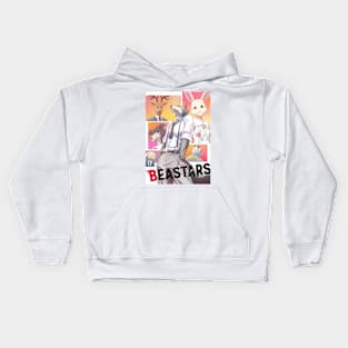 Stand Beastars Collage Kids Hoodie